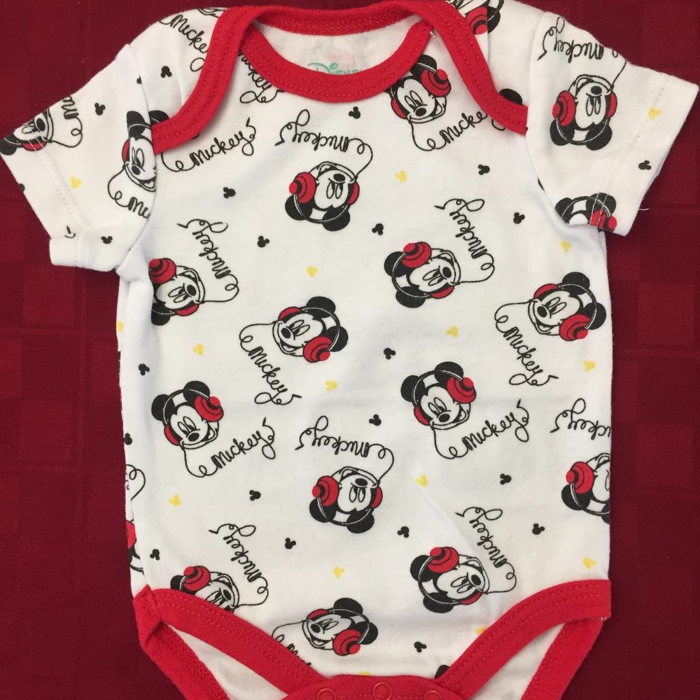 Mickey "Rocks" Onesie Pack of 2 - Picture 3 of 7